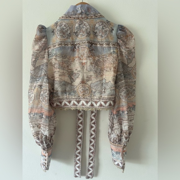 old world long sleeve top - Picture 9 of 13